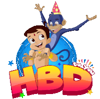 Hbd To You Jaggu Sticker