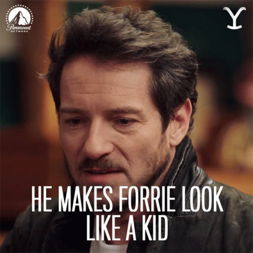He Makes Forrie Look Like A Kid Ian Bohen GIF. This 498 x 498 animated GIF is part of our ian bohen collection. Created by YellowstoneTV. View the original…