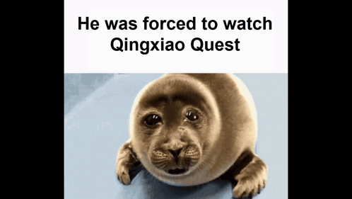 He Was Forced To Watch Qingxiao Quest GIF