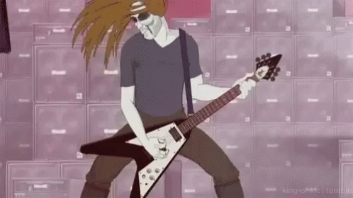 Head Bang Rock GIF