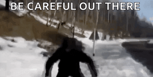 Head In Snow Snow GIF