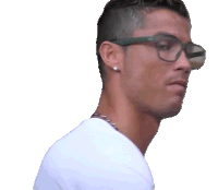 Head Turn Cristiano Ronaldo Sticker