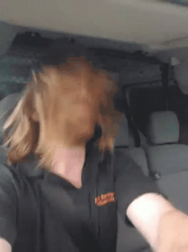 Headbanging Ginger GIF