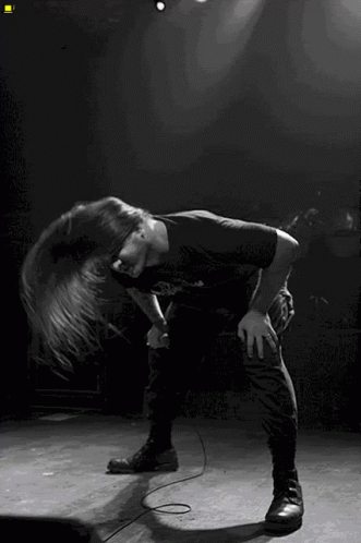Headbanging GIF