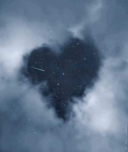 Heart Clouds GIF