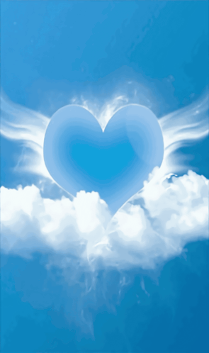 Heart Clouds GIF