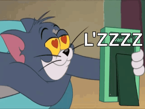 Heart Eyes Tom And Jerry GIF