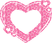 Heart Glitter Sticker