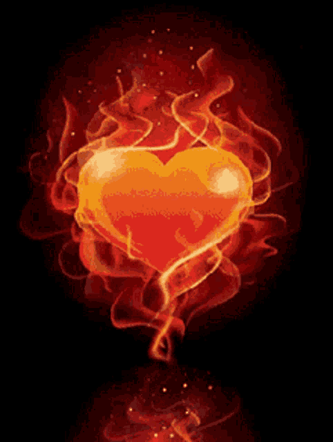 Heart Goodnight GIF