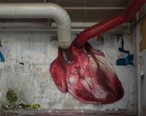 Heart Streetart GIF