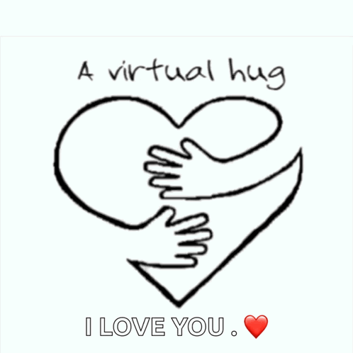 Heartbeat Hug GIF