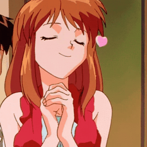 Hearts Asuka Langley GIF