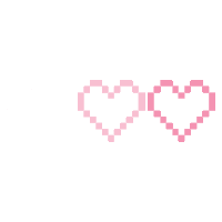 Hearts Divider Sticker