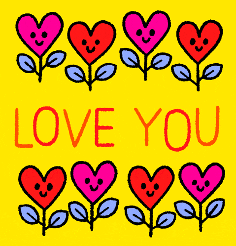 Hearts Heartflowers GIF