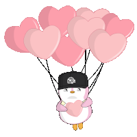Hearts Love Sticker
