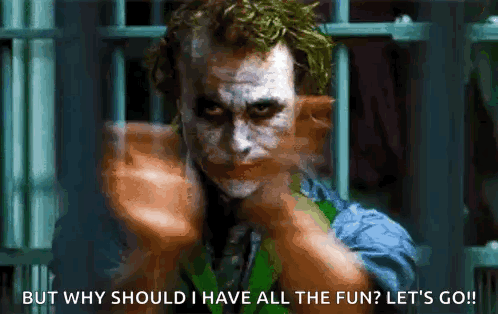 Heath Ledger Joker GIF