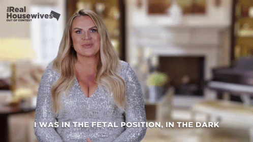 Heather Gay Heather Rhoslc GIF. This 498 x 280 animated GIF is part of our fetal position collection. Related themes include bravo. Created by…