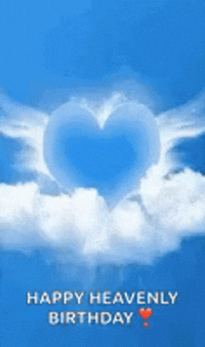 Heavenly Birthday Happy Heavenly Birthday GIF