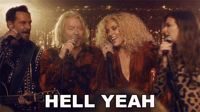 Hell Yeah Kimberly Schlapman GIF