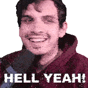 Hell Yeah Nik Nocturnal Sticker