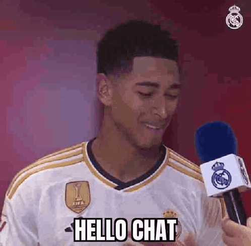 Hello Chat Jude Bellingham GIF