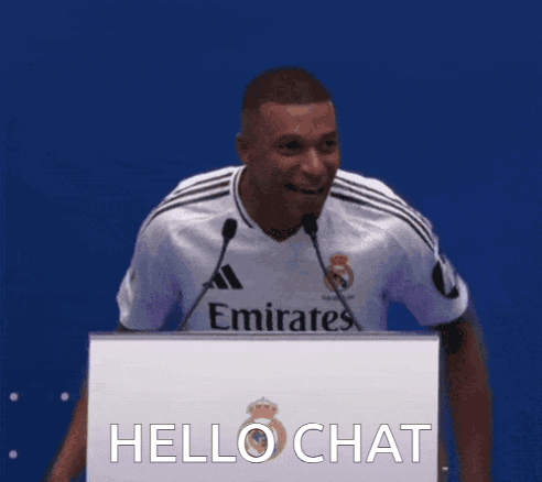Hello Chat Real Madrid GIF