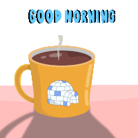 Hello Coffee Sticker
