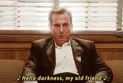 Hello Darkness GIF. This 244 x 164 animated GIF is part of our gob hello darkness collection. Related themes include hello, thinking. View the original…