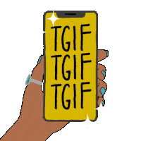 Hello Friday Sticker