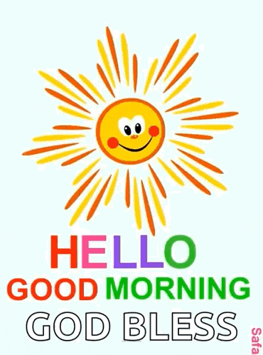 Hello Good Morning GIF