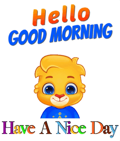 Hello Goodmorning GIF