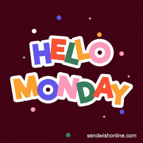 Hello Hello Monday GIF. This 498 x 498 animated GIF is part of our montag morgen collection. Related themes include hello, monday morning. Created by…