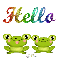 Hello Hi Sticker
