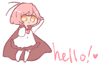 Hello Hi Sticker