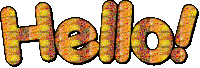 Hello Hi Sticker