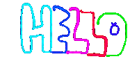 Hello Hi Sticker