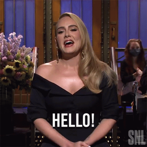 Hello Its Me Saturday Night Live GIF
