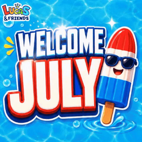Hello July Welcome July GIF