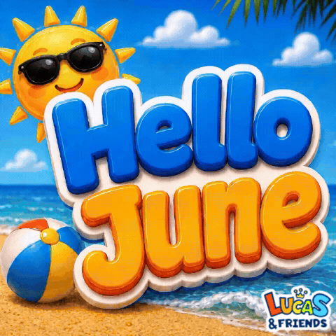 Hello June Welcome June GIF