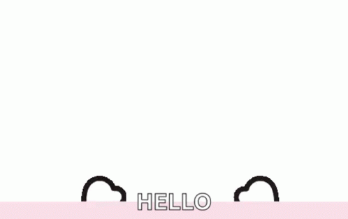 Hello Kitty Hi GIF