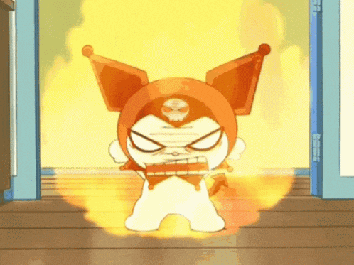 Hello Kitty Kuromi GIF