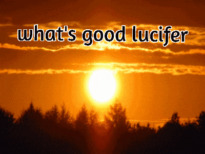 Hello Lucifer Hi Lucifer GIF