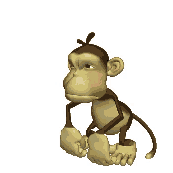 Hello Monkey GIF