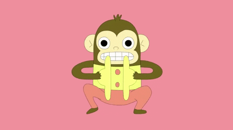 Hello Monkey GIF