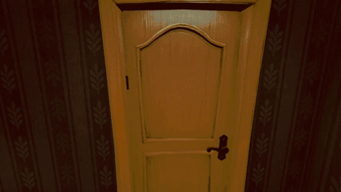 Hello Neighbor Leave Now GIF