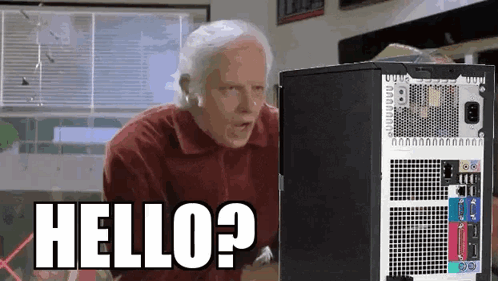 Hello Old People GIF