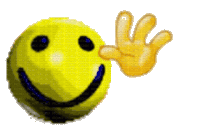Hello Smiley Sticker