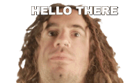 Hello There Bradley Hall Sticker