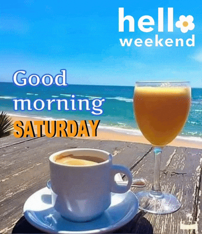 Hello Weekend GIF