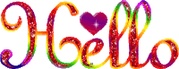 Hello Sticker